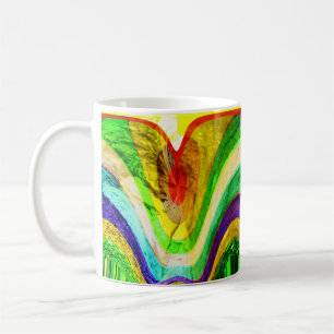 Hidden love gems art coffee mug