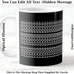 Hidden Message Love Your Soul, Custom 109W Quote Coffee Mug