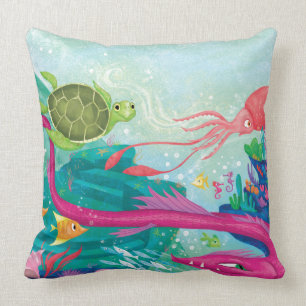 Hidden Ocean Treasures Cushion