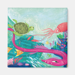 Hidden Ocean Treasures Magnet