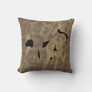 Hidden Panther Throw Pillow