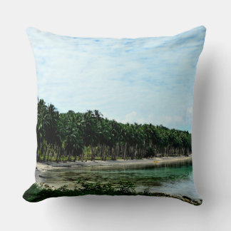 Hidden Paradise in Port Barton, Philippines Cushion