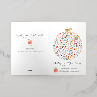 Hidden Picture Christmas Cards