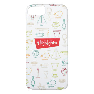 Hidden Pictures with Logo Phone Case