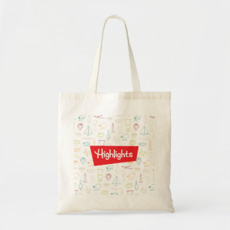 Hidden Pictures with Logo Tote Bag