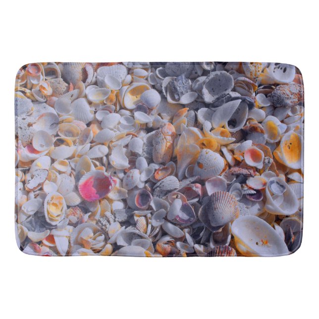 Hidden Sea Shell Colours Bath Mat (Front)