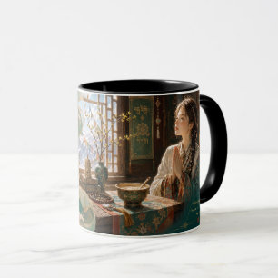 Hidden secret realm, praying for blessings mug