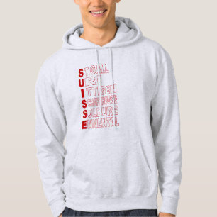 Hidden sweat men TOURISM SWITZERLAND Hoodie