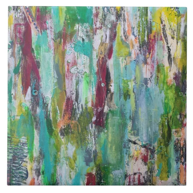 Hide and Seek 6 x 6 Ceramic Tile (Front)