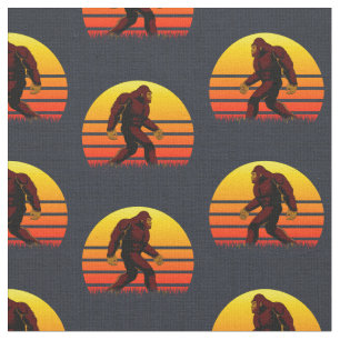 Hide and Seek Bigfoot Fabric