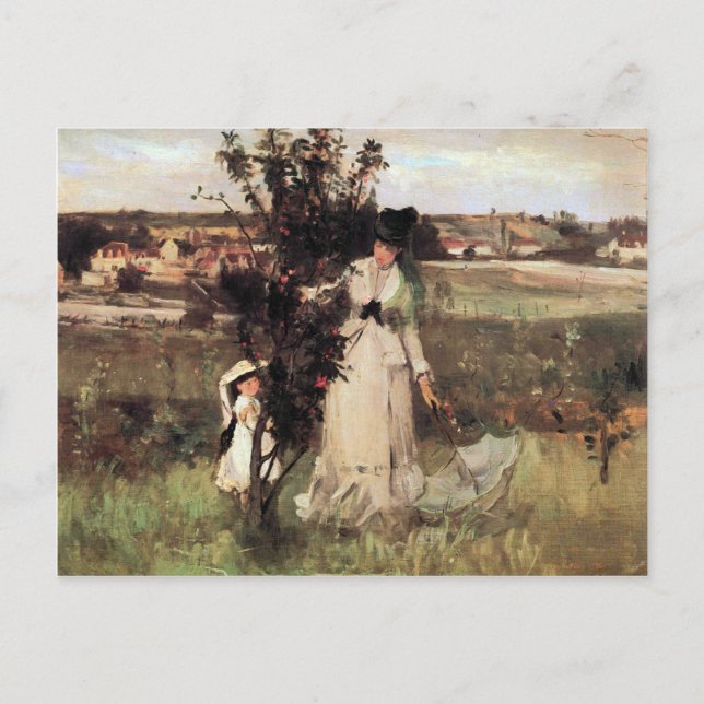 Hide-and-seek by Berthe Morisot Postcard (Front)