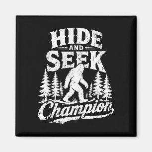 Hide and seek champion bigfoot sasquatch vintage magnet