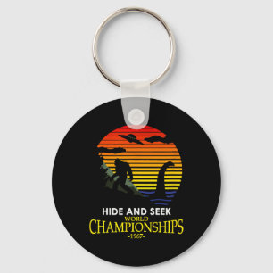 Hide And Seek Champion Nessie Lochness Bigfoot Yet Key Ring
