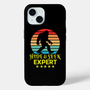 Hide And Seek Expert Bigfoot Funny iPhone 15 Case