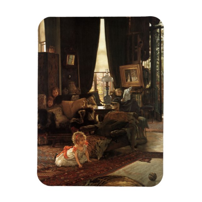Hide and Seek Fine Art Magnet (Vertical)