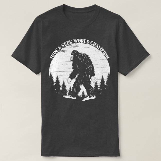 Hide And Seek World Champion 2 T-Shirt (Design Front)