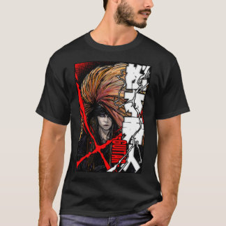 hide (Hideto Matsumoto) of X Japan - Red X Promo T-Shirt
