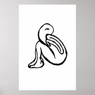 "Hide" JTG Art Poster