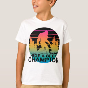 Hide & Seek Champion Bigfoot Sasquatch  T-Shirt