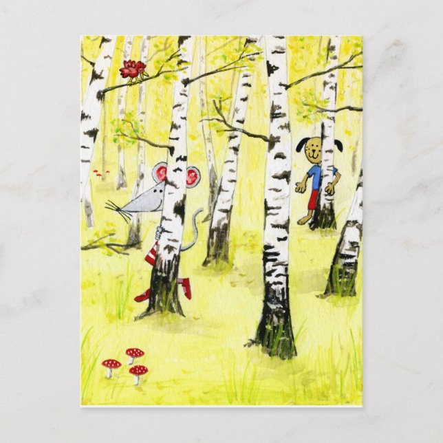 Hide & Seek Postcard (Front)