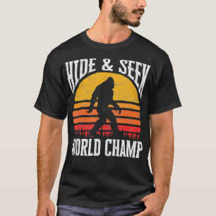 Hide Seek World Champ Silhouette T-Shirt
