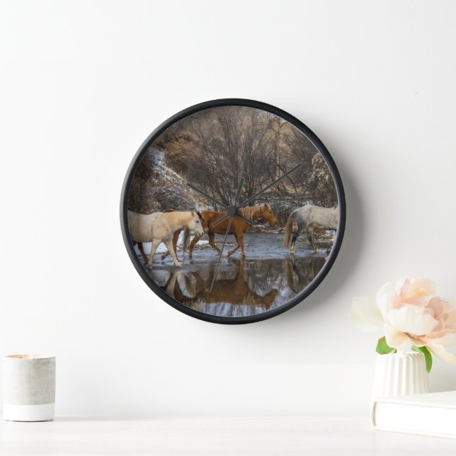 Hideout Horse Ranch Clock (Home)