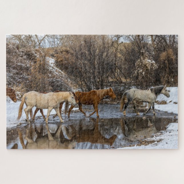 Hideout Horse Ranch Jigsaw Puzzle (Horizontal)