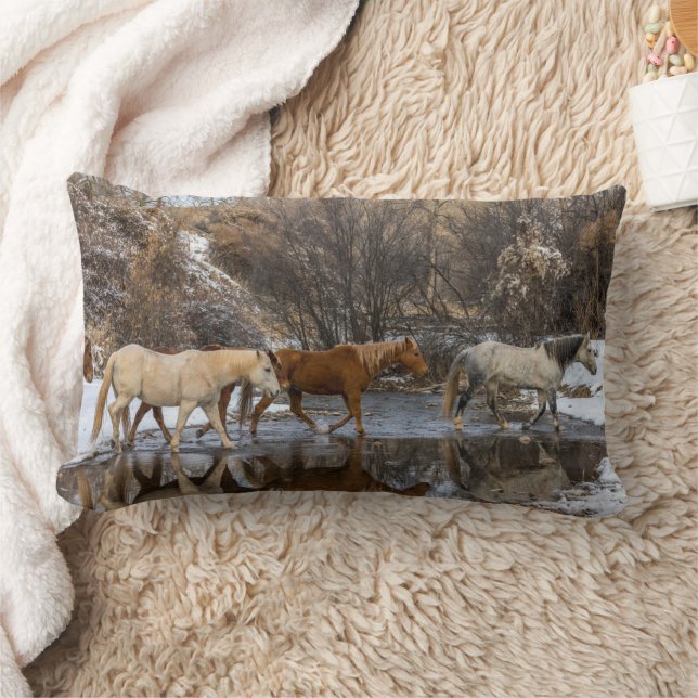 Hideout Horse Ranch Lumbar Cushion (Blanket)