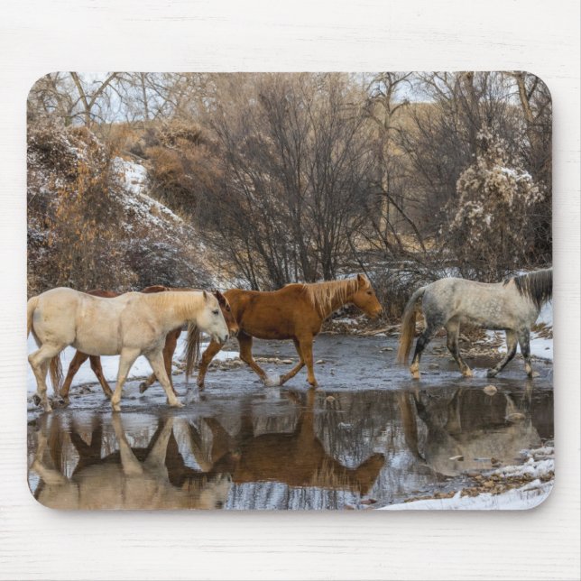 Hideout Horse Ranch Mouse Pad (Front)