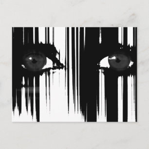 Hiding Behind The Pain Postcard