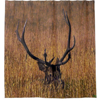 Hiding Elk Shower Curtian Shower Curtain