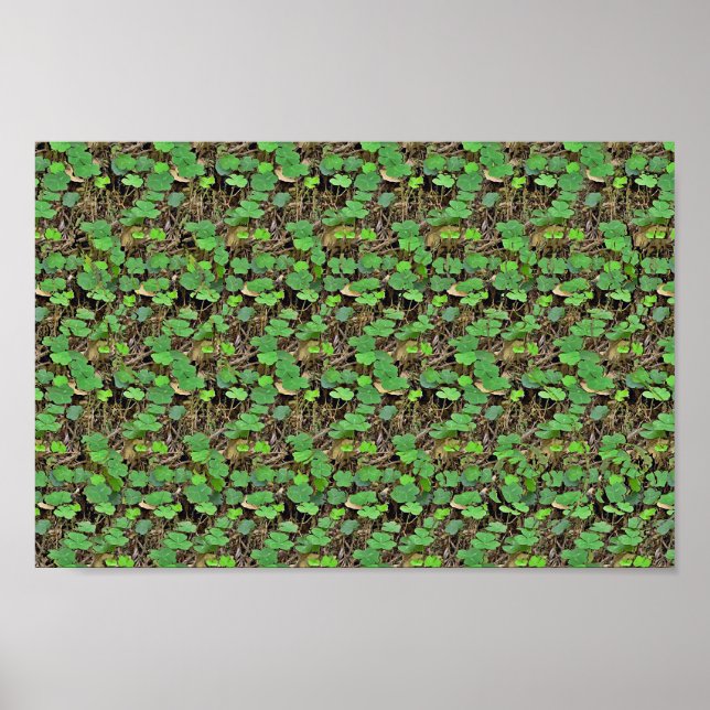 Hiding in Shamrock - Hidden 3D print (Front)