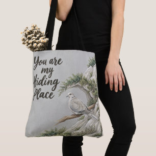Hiding Place - Psalm 32:7 Tote Bag
