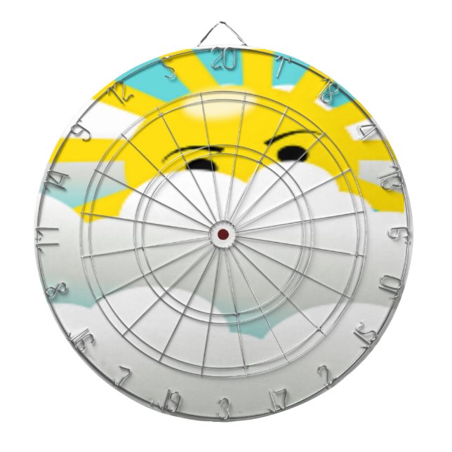 HIDING SUN DARTBOARD (Front)