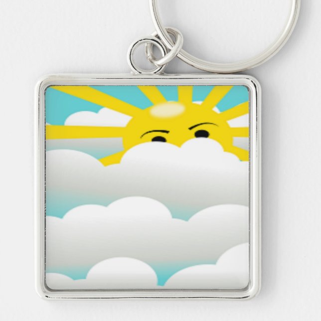 HIDING SUN KEY RING (Front)