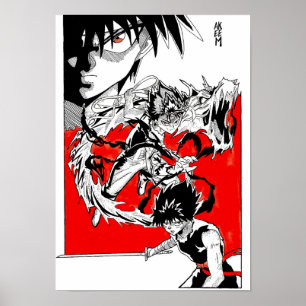 Hiei fanart @Akeemakart Poster