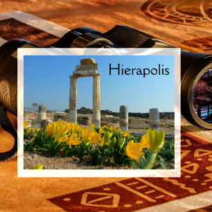 Hierapolis Ruins, Pamukkale, Turkey Postcard