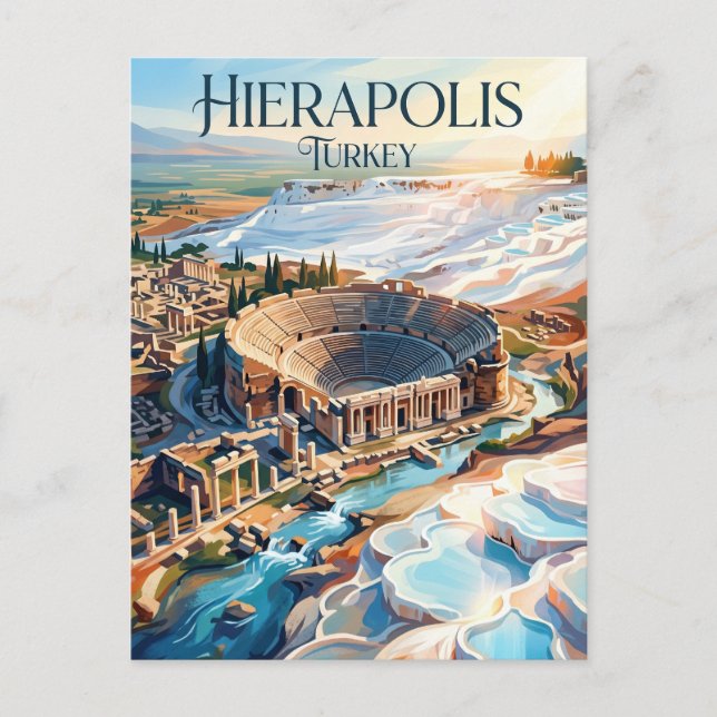 Hierapolis Turkey Postcard (Front)