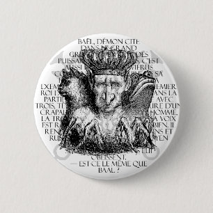 Hierarhia Inferni - Bael 6 Cm Round Badge