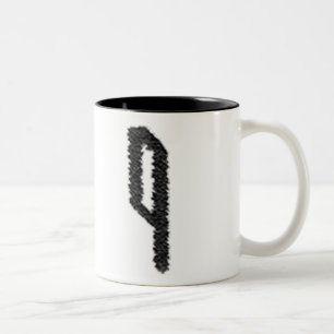 Hieroglyphic (2/4) Two-Tone coffee mug