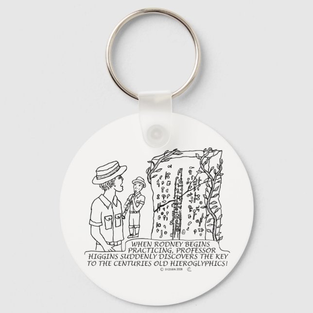 Hieroglyphics Key Ring (Front)