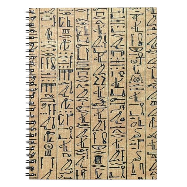Hieroglyphics Notebook (Front)