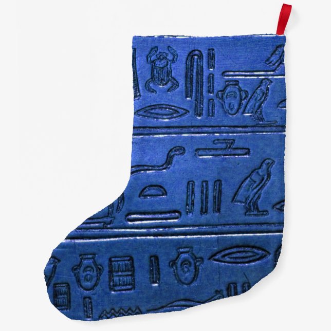 Hieroglyphs_2014_1027 Large Christmas Stocking (Back)