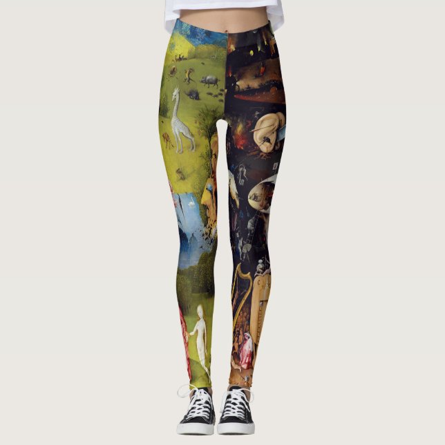 Hieronymous Bosch Heaven and Hell Leggings (Front)