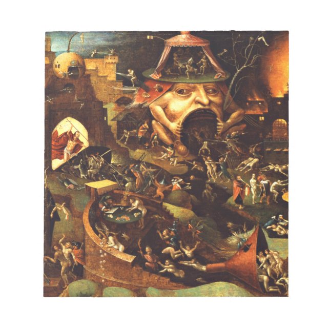 Hieronymus Bosch Christ In Limbo Notepad (Front)
