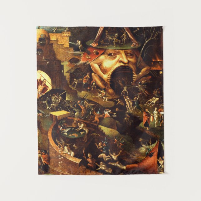 Hieronymus Bosch Christ In Limbo Tapestry (Front)