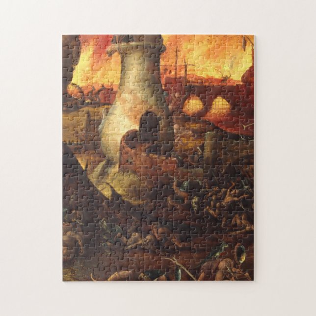 Hieronymus Bosch - Hell Jigsaw Puzzle (Vertical)