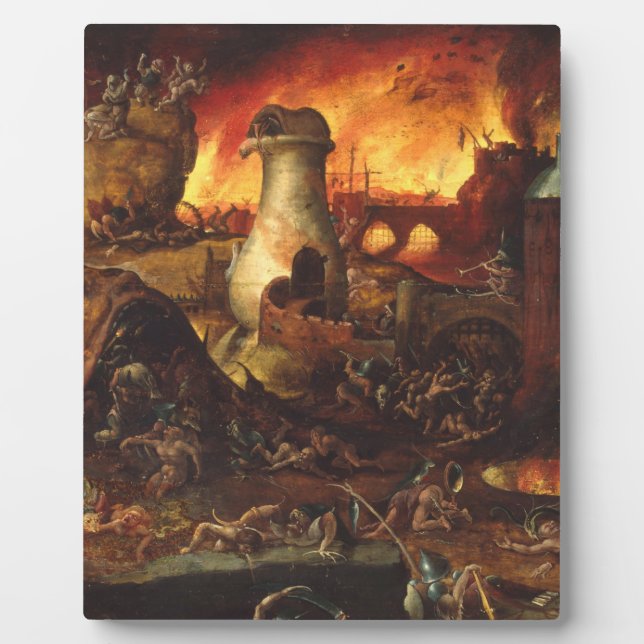 Hieronymus Bosch - Hell Plaque (Front)