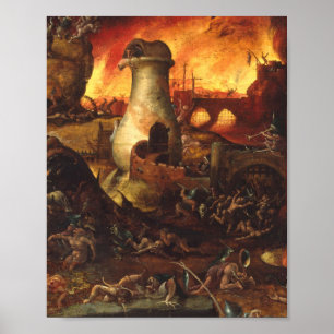Hieronymus Bosch - Hell Poster