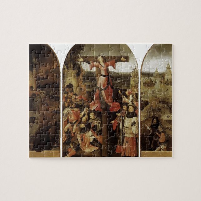 Hieronymus Bosch- St. Liberata Triptych Jigsaw Puzzle (Horizontal)